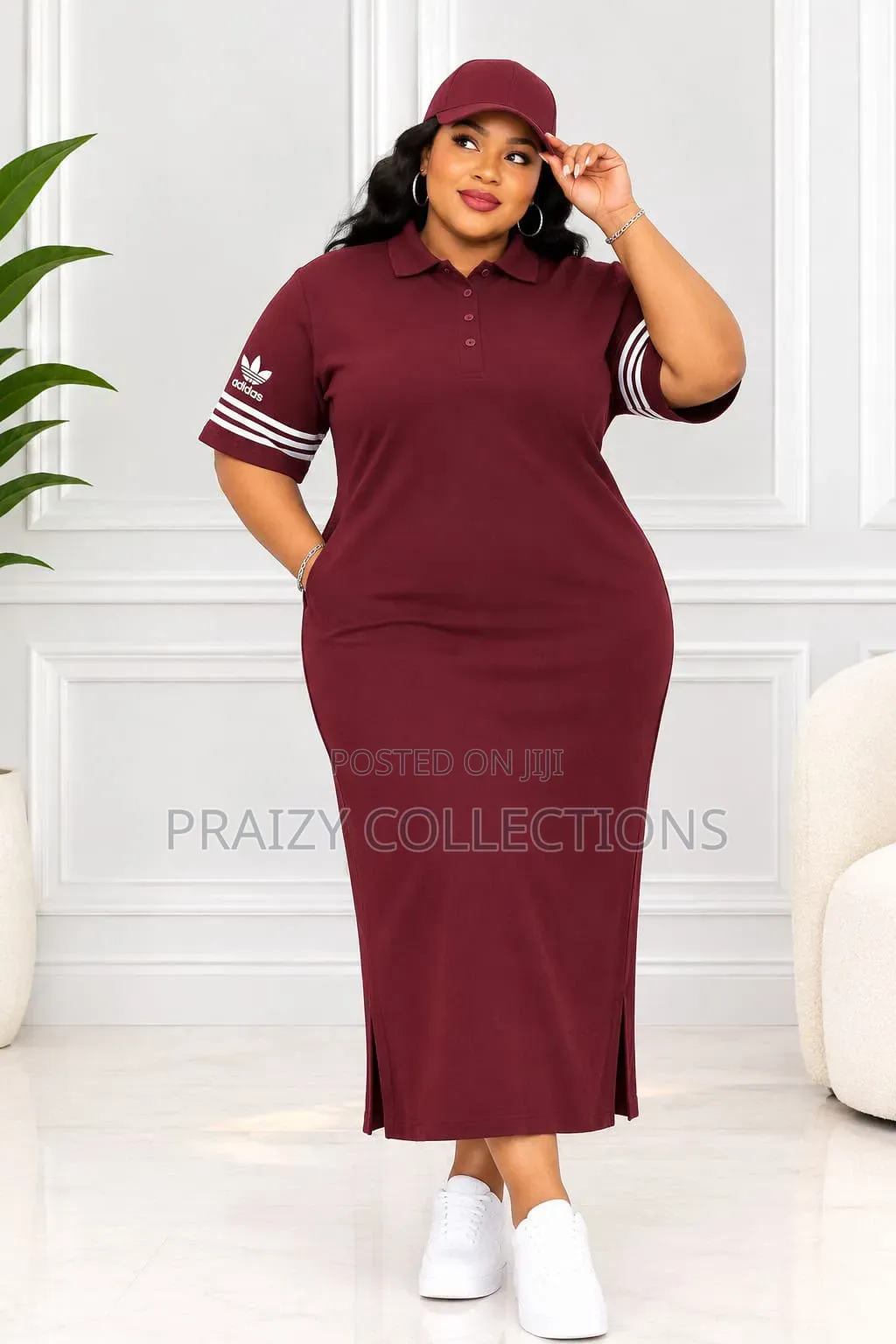 Quality Long Cotton Shirt Dress -Free Size