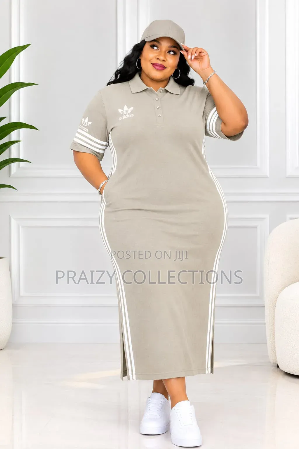Quality Long Cotton Shirt Dress -Free Size