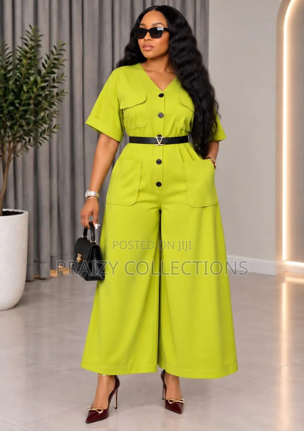 Quality Jumpsuits Comes With Belt