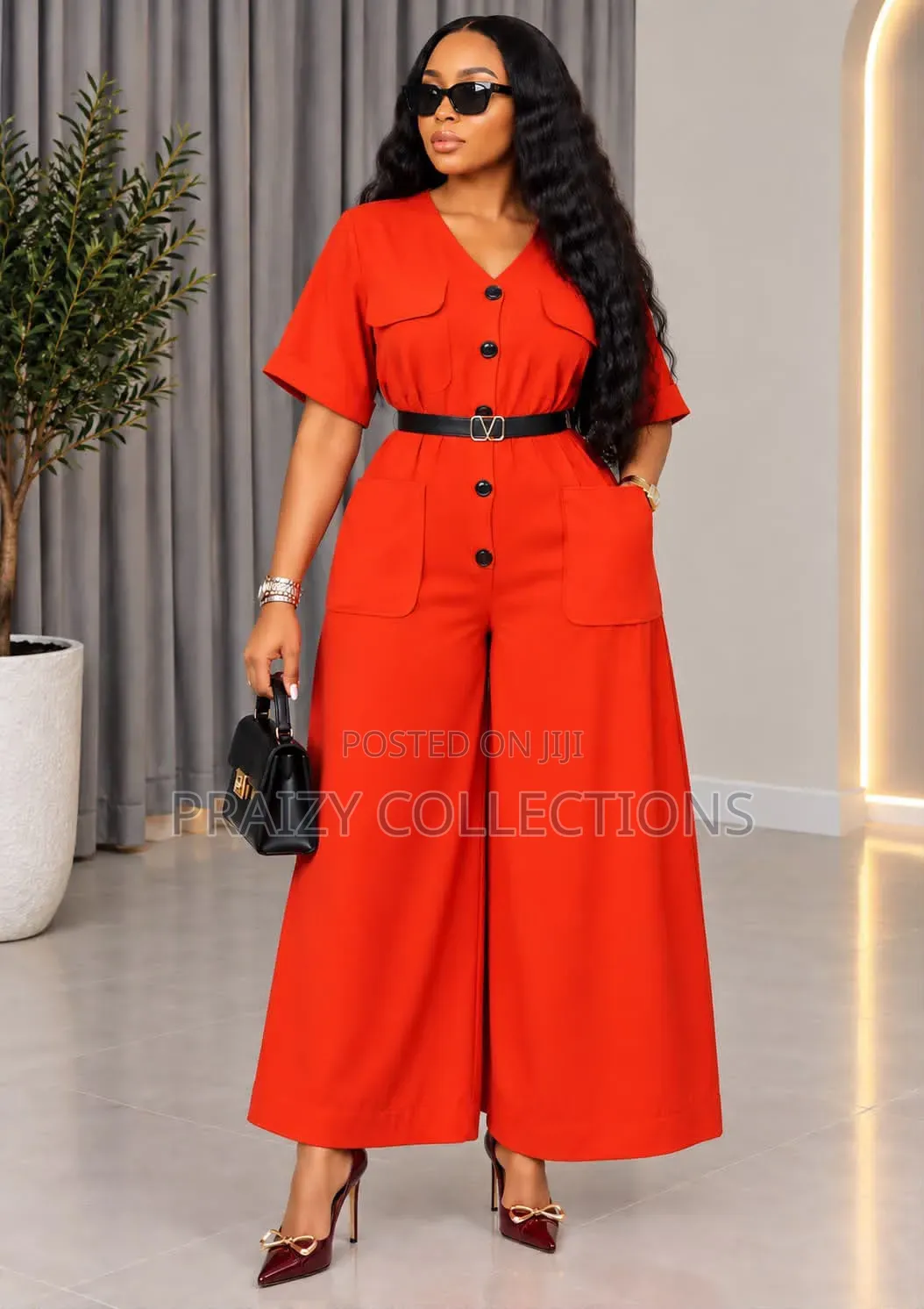 Quality Jumpsuits Comes With Belt