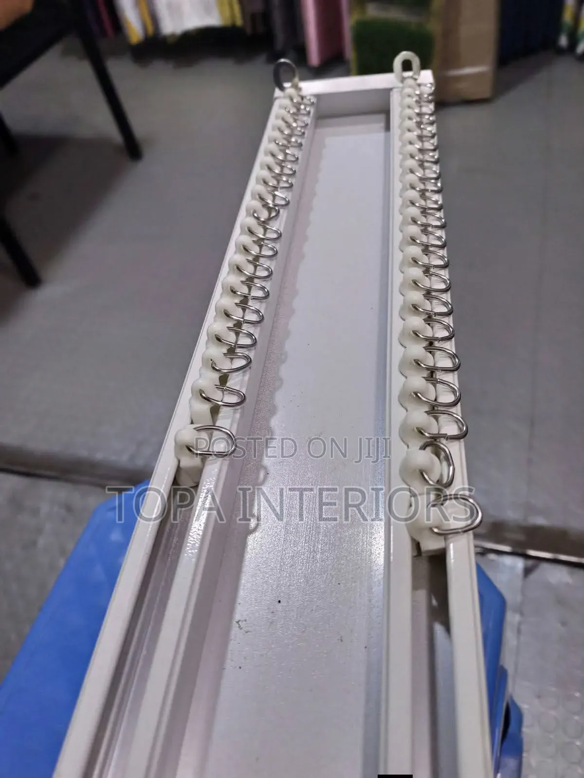 Straight Double Track Durable Heavy Duty Curtain Rail