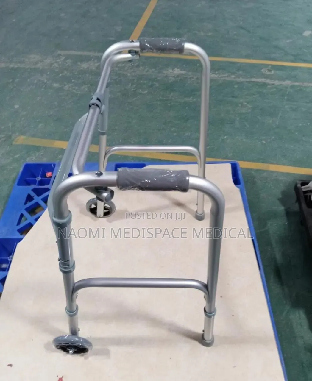 Foldable, Height Adjustable Walker With Wheels -for Smooth Movement