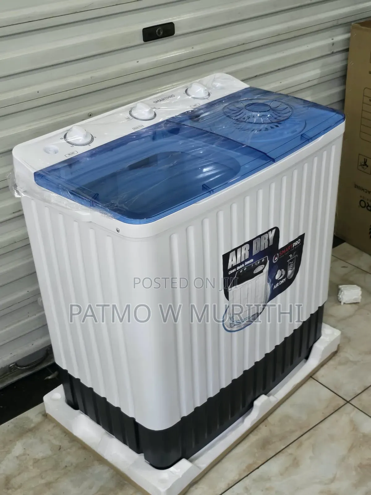 Smartpro 10kg Washing Machine Twin-Tub Wash and Spin