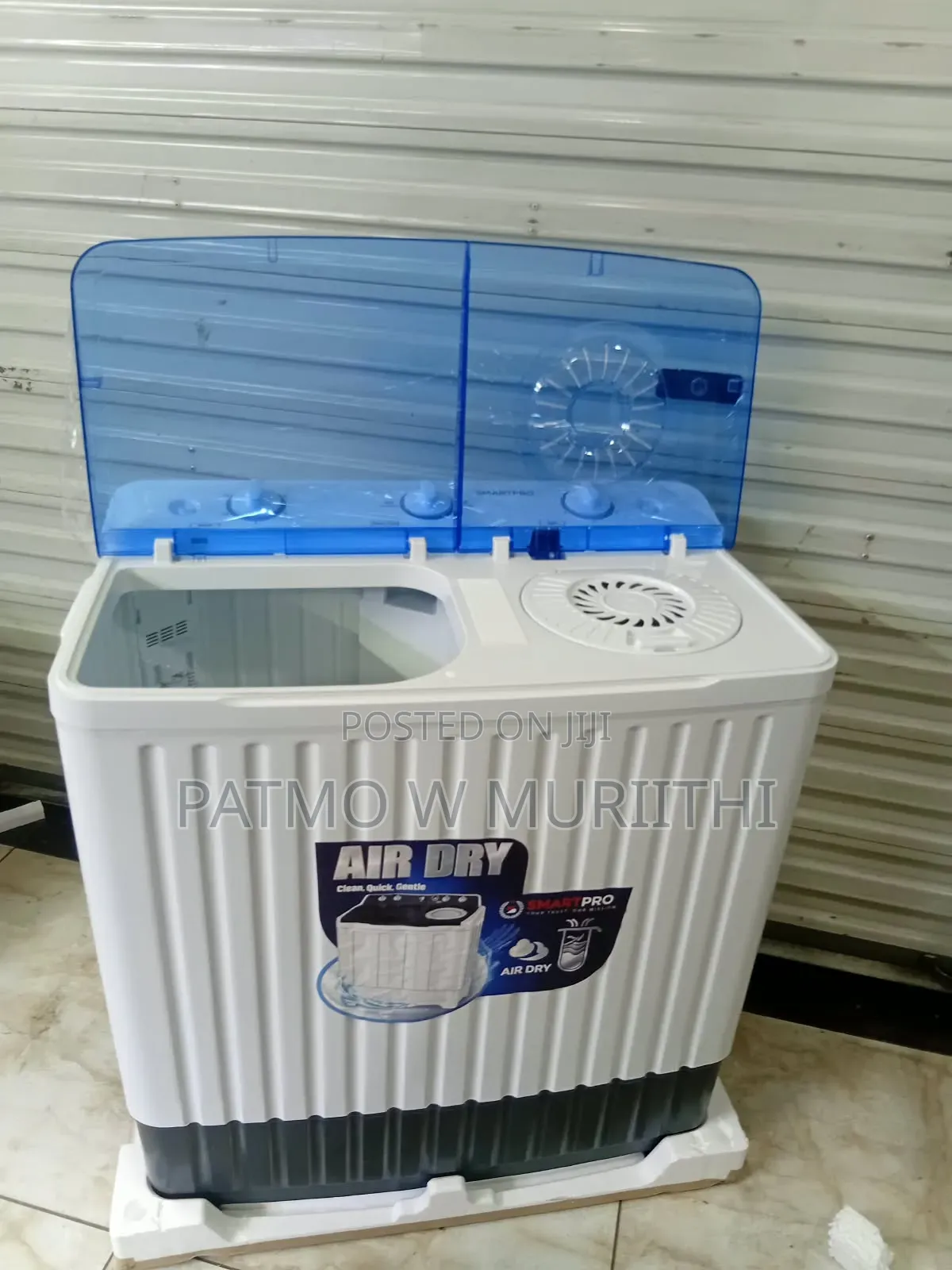 Smartpro 10kg Washing Machine Twin-Tub Wash and Spin