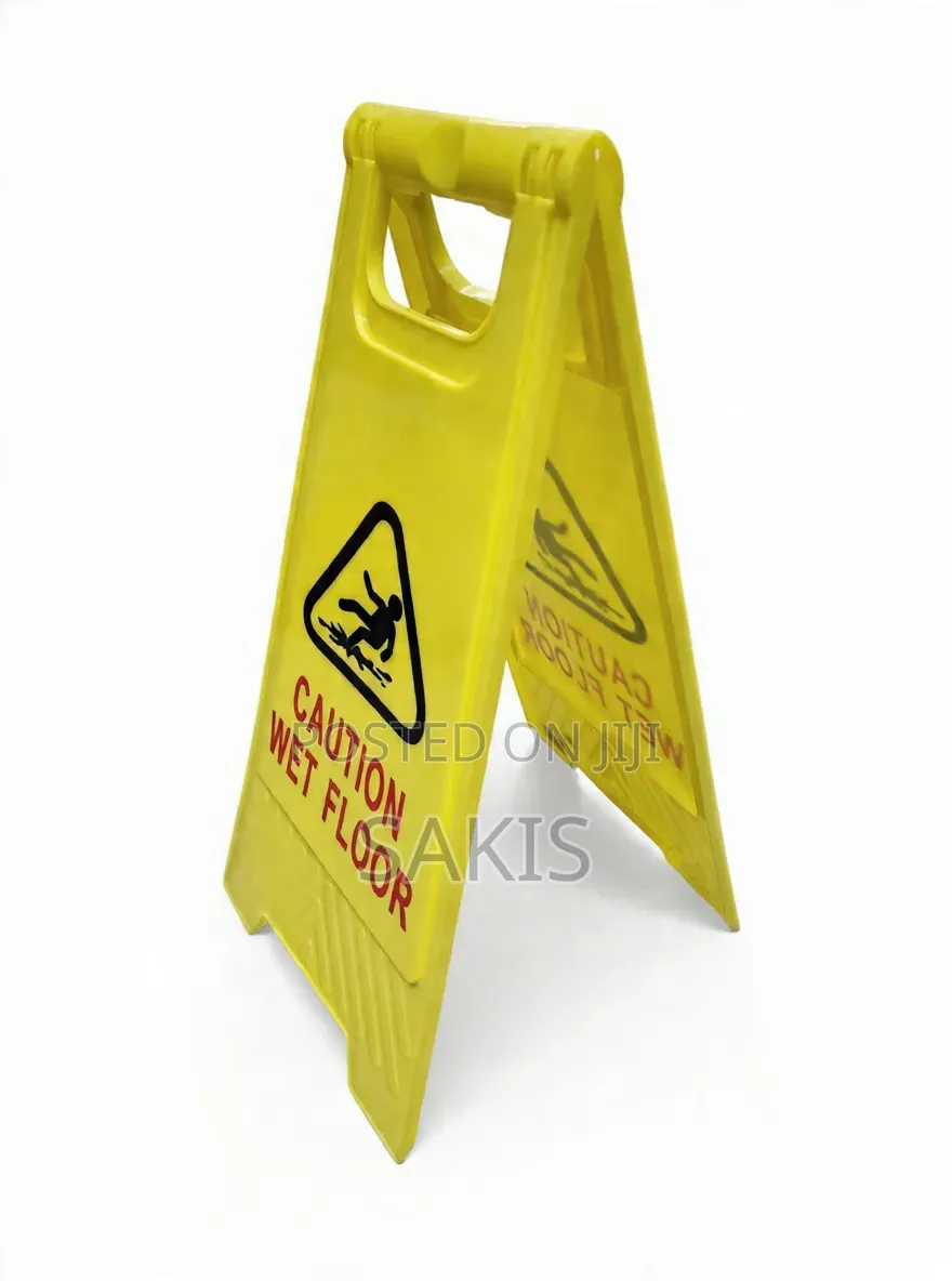 'Wet Floor' Safety Warning Sign - Double Sided. Free Delivery