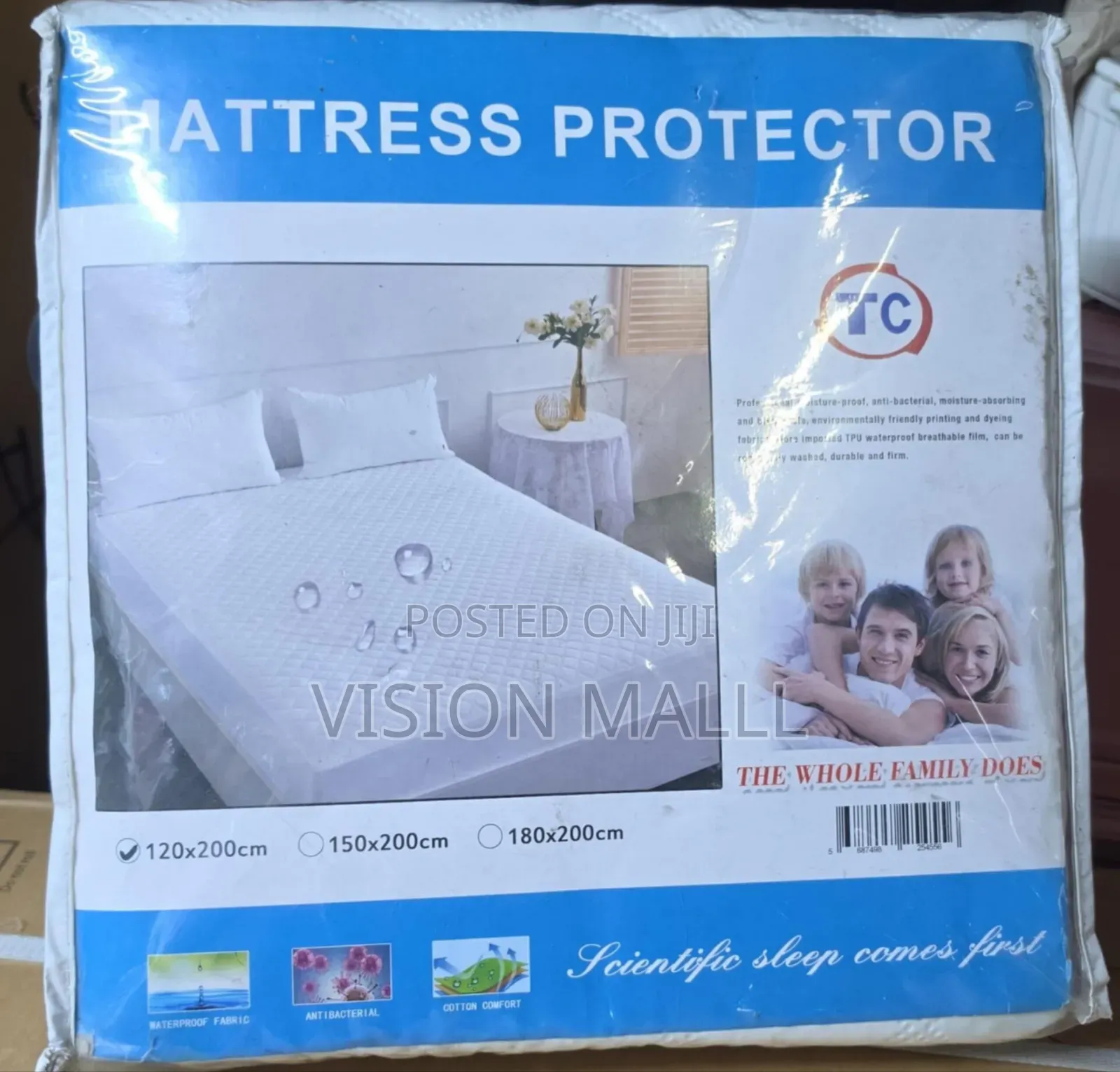 Waterproof Mattress Protector 4×6 Ft | Baby & Adult Mattress Cover