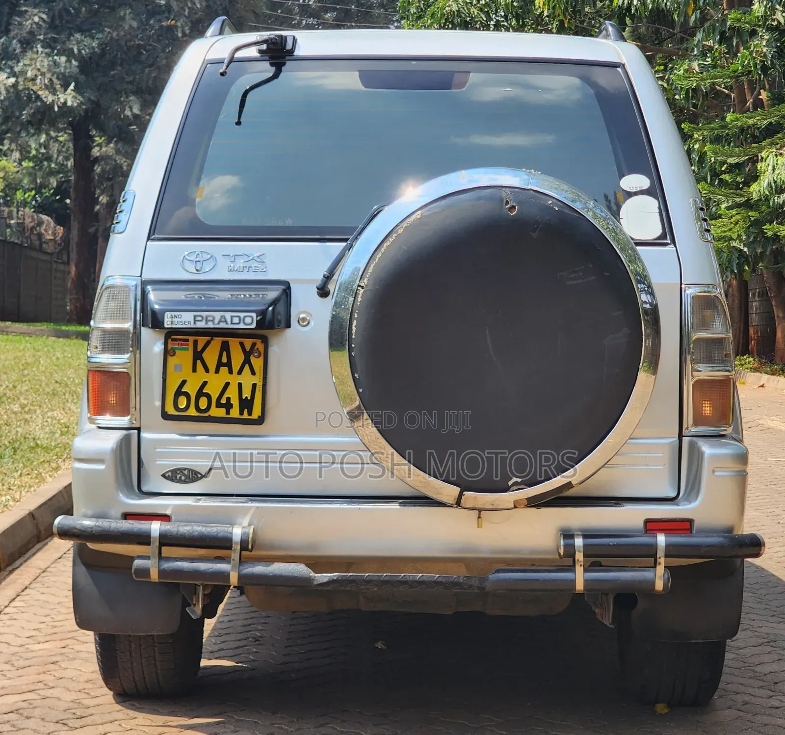 Toyota Land Cruiser Prado 2000 Silver