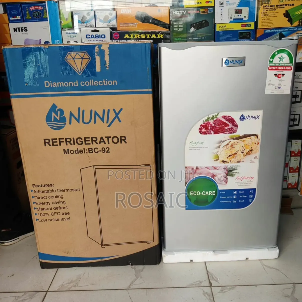 Nunix 92 Litres Fridge Single Door With Freezer