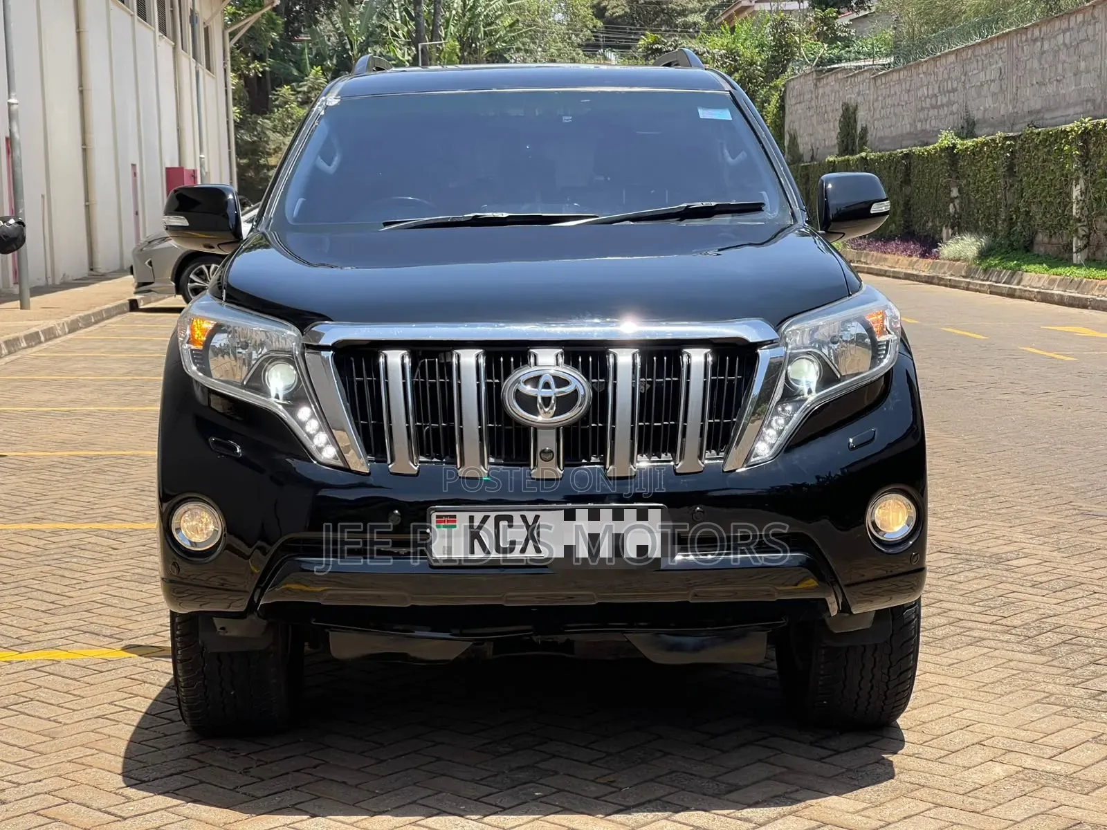 Toyota Land Cruiser Prado 2012 Burgundy