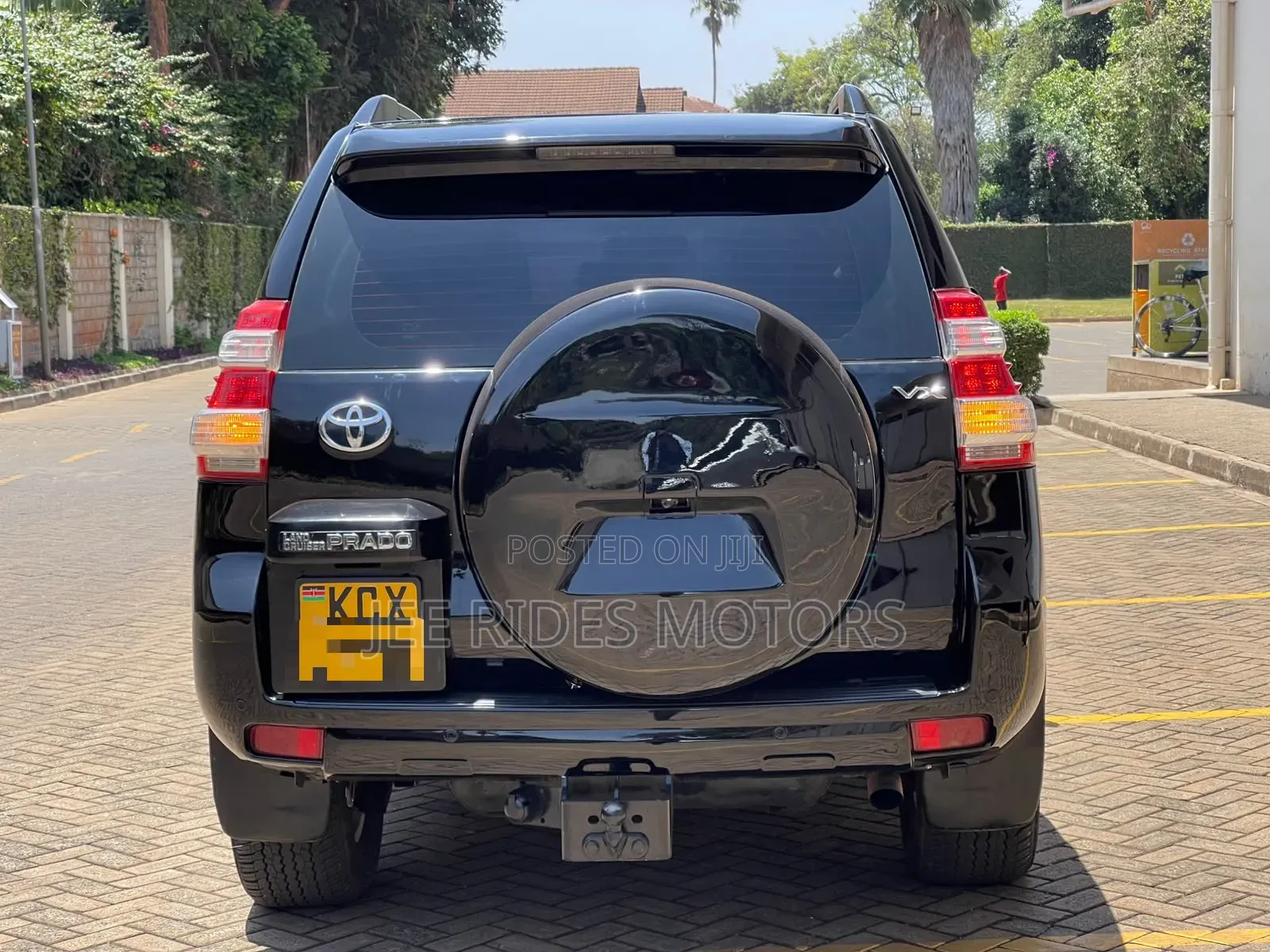 Toyota Land Cruiser Prado 2012 Burgundy