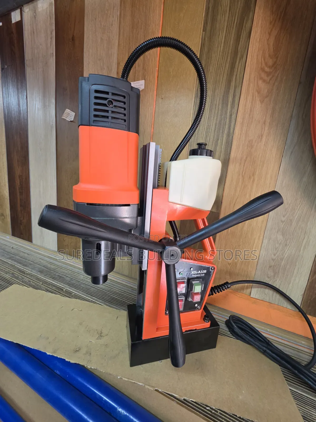 Heavy-Duty Industrial Magnetic Drill Machine - 1800 Watts