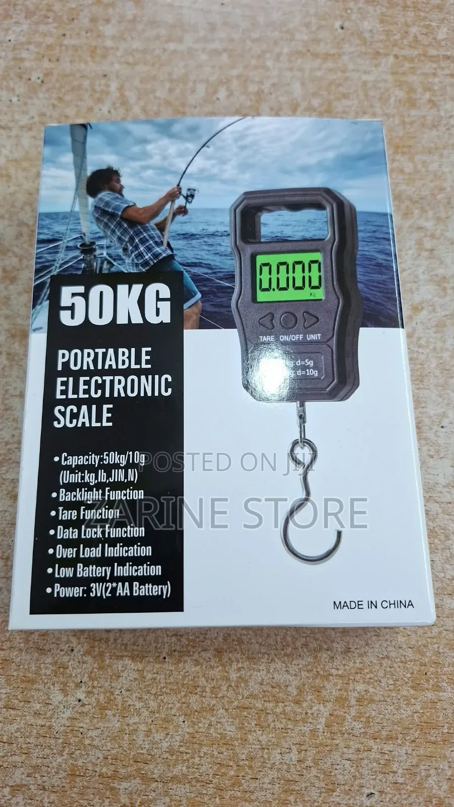 50Kgs Portable Electronic Scale – Rechargeable