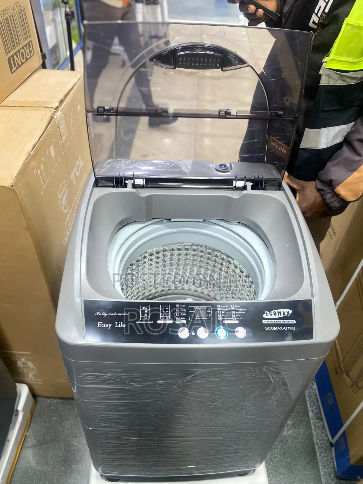 Ecomax 7kg Top Load Fully Automatic Washing Machine
