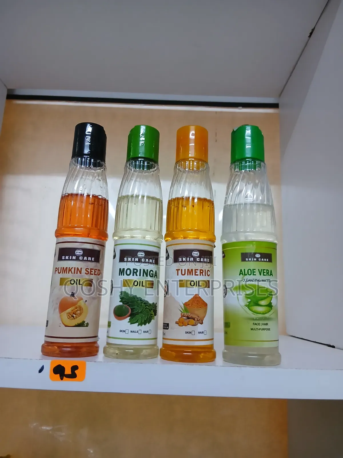Pumpkin,tumeric, Moringa Oil and Aloe Vera Cleansing Water