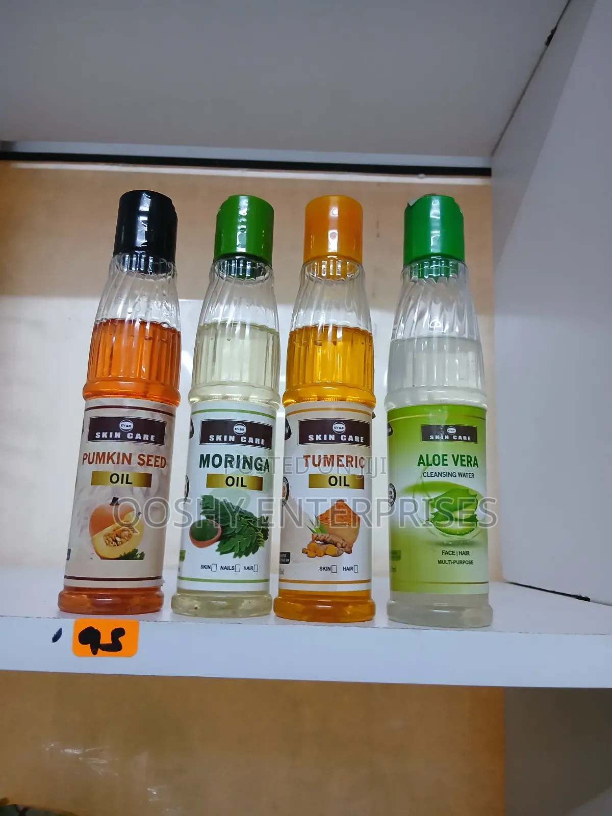 Pumpkin,tumeric, Moringa Oil and Aloe Vera Cleansing Water