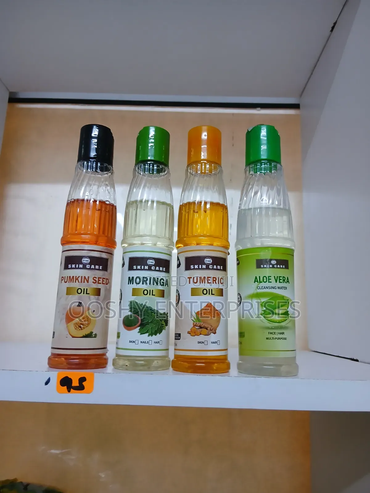 Pumpkin,tumeric, Moringa Oil and Aloe Vera Cleansing Water