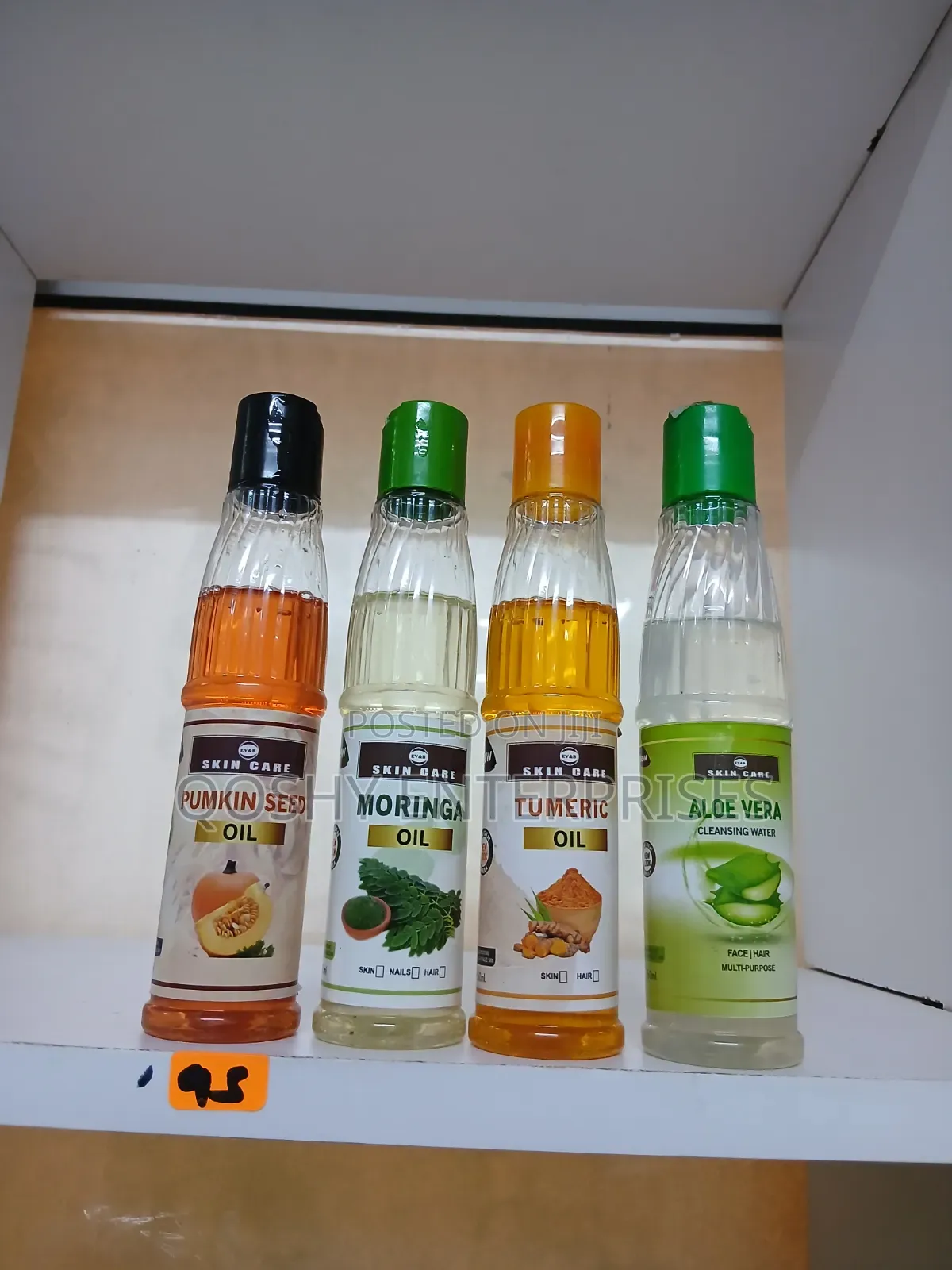 Pumpkin,tumeric, Moringa Oil and Aloe Vera Cleansing Water