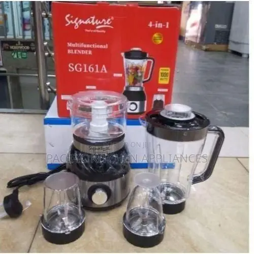 Signature 4 in 1 Multifunctional Blender With 1.8L Jar 1000W