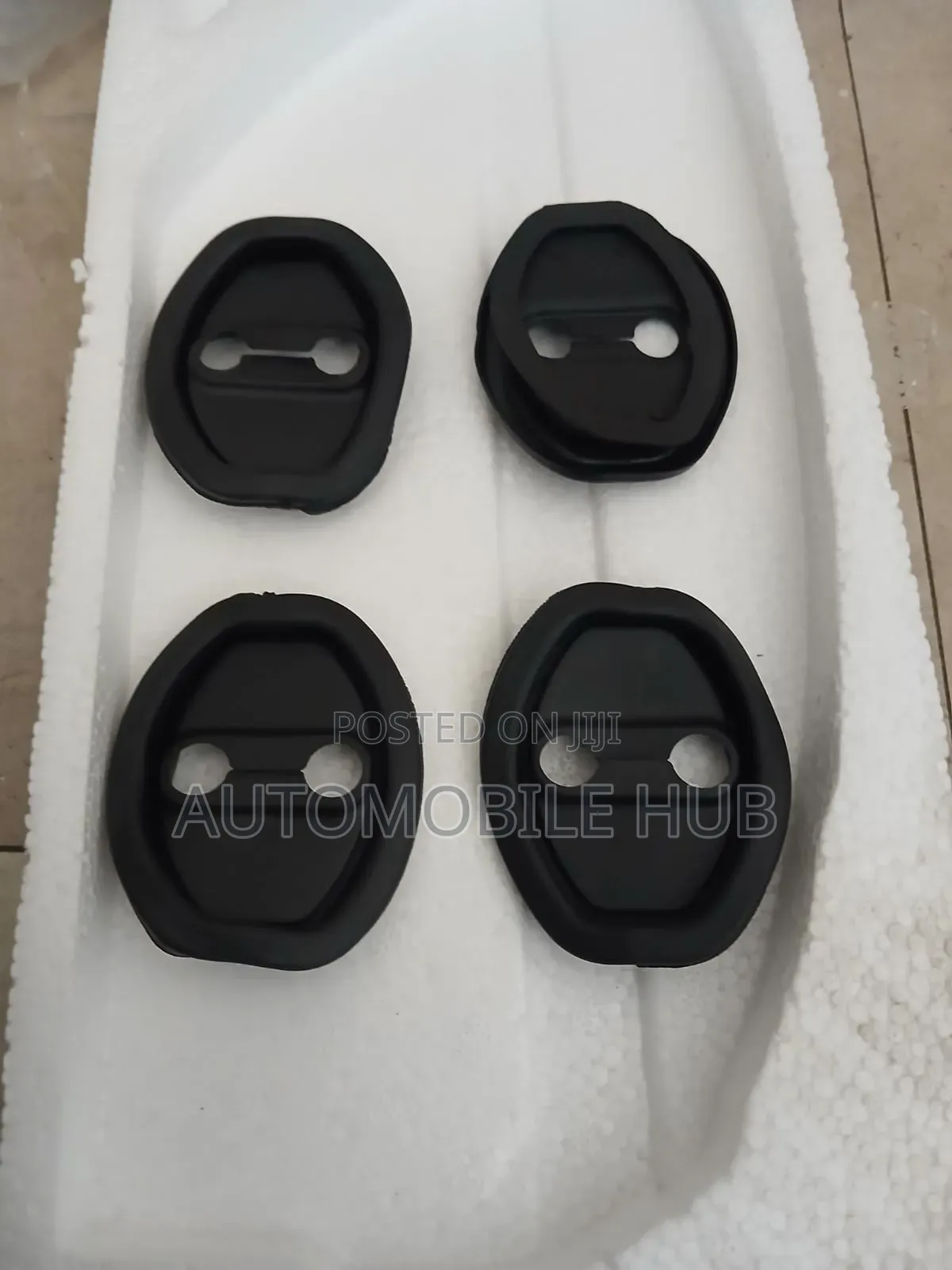 Universal Car Door Anti-Bang Silent Pads (Black)