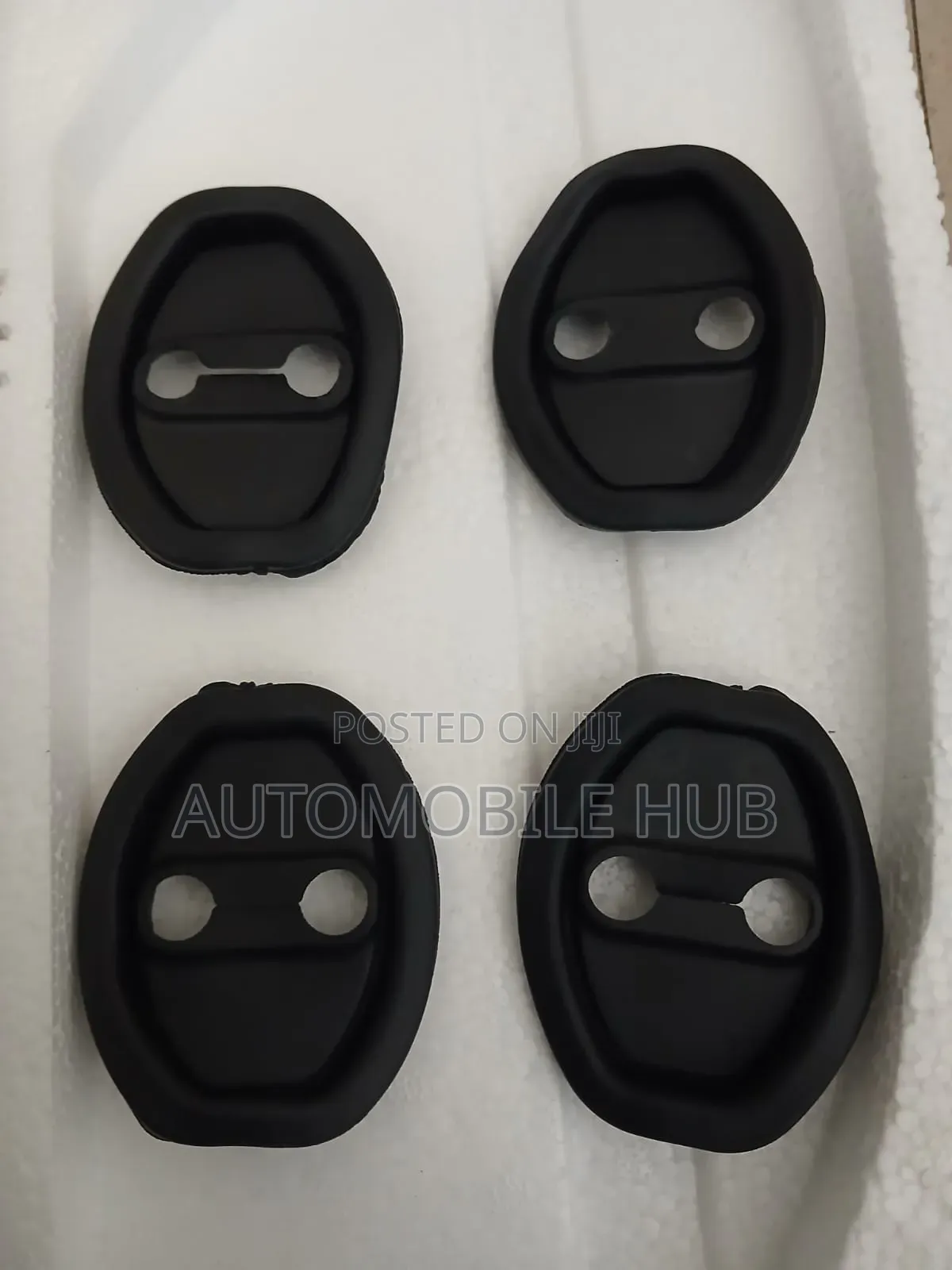 Universal Car Door Anti-Bang Silent Pads (Black)