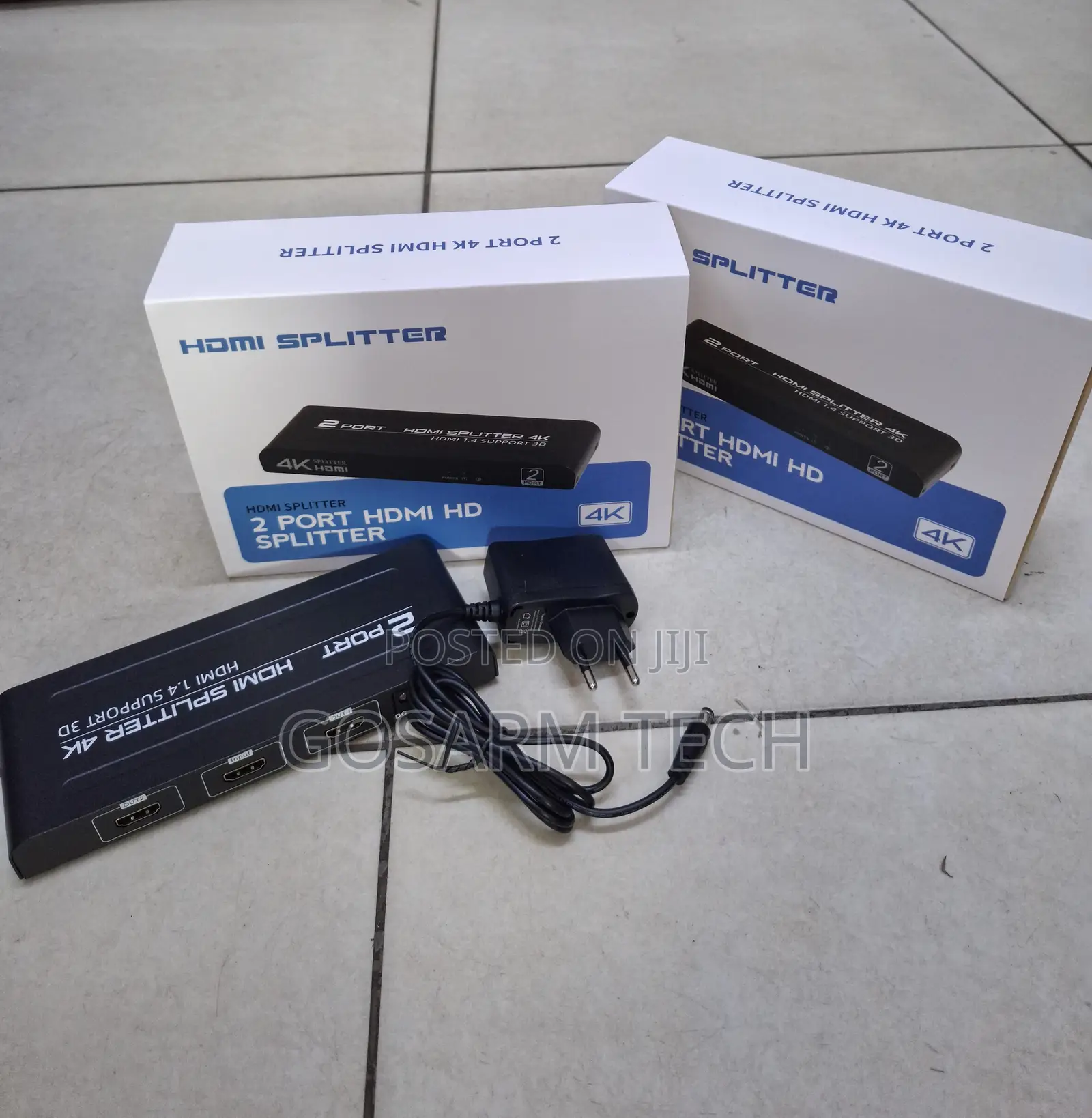 New Brand Hdmi Splitter 2 in 1 2 Port Hdmi Splitter Support 3d
