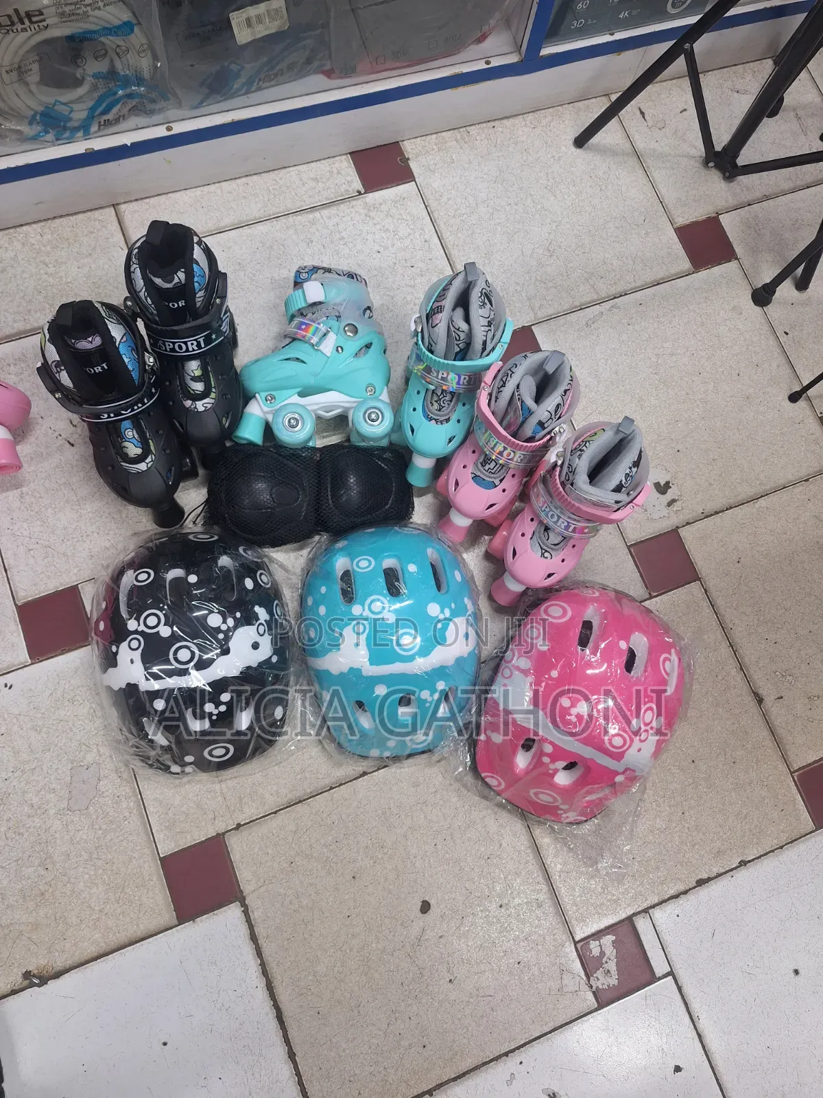Size 26_34 Skating Shoes Complete Set Unisex