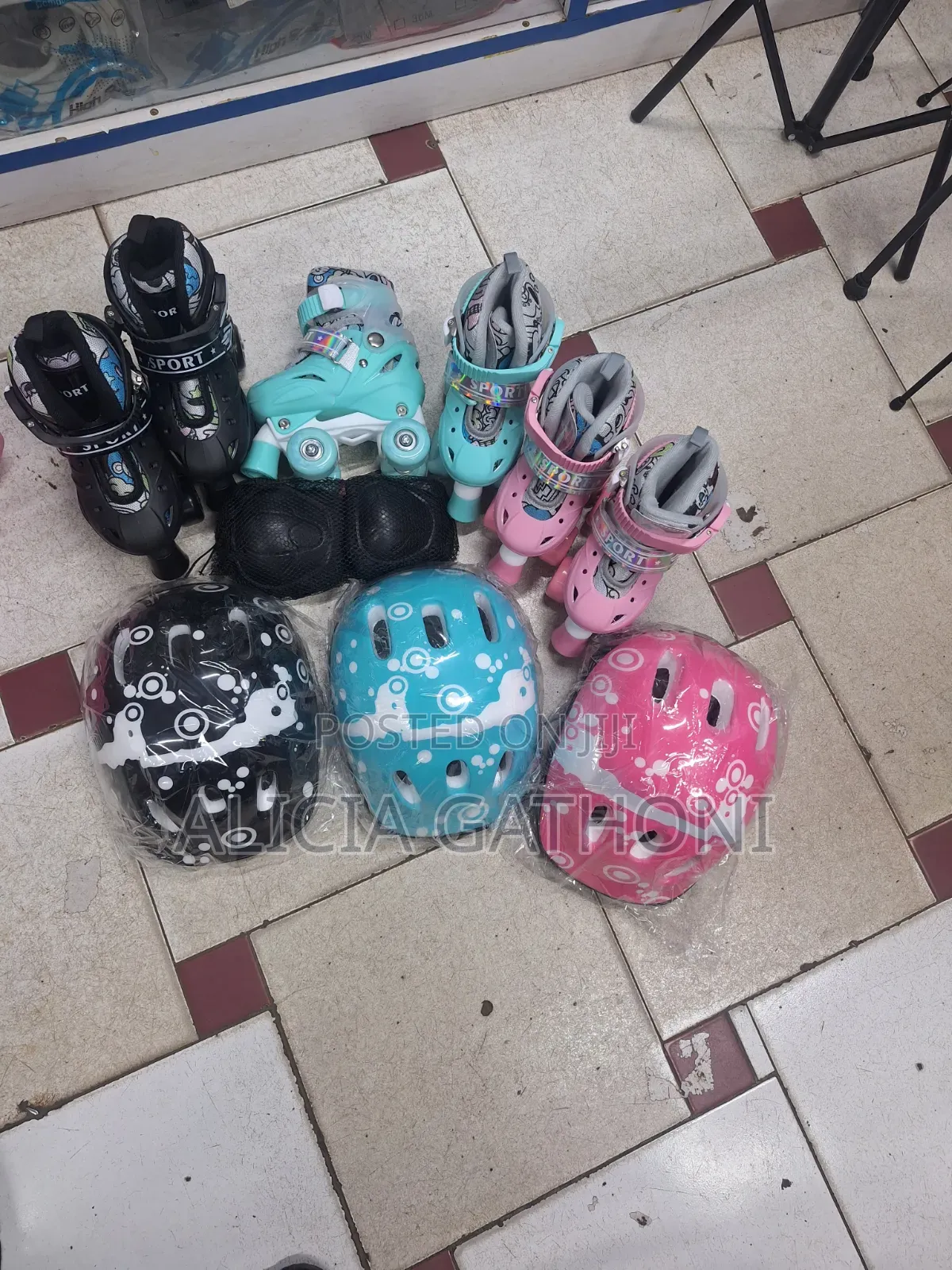 Size 26_34 Skating Shoes Complete Set Unisex