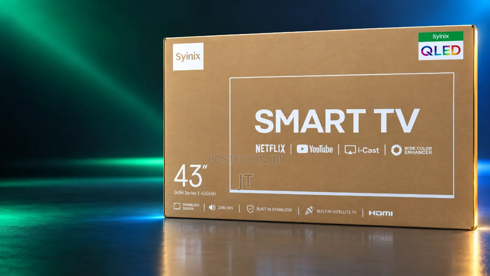 Synix 43" Smart TV QLED S65H