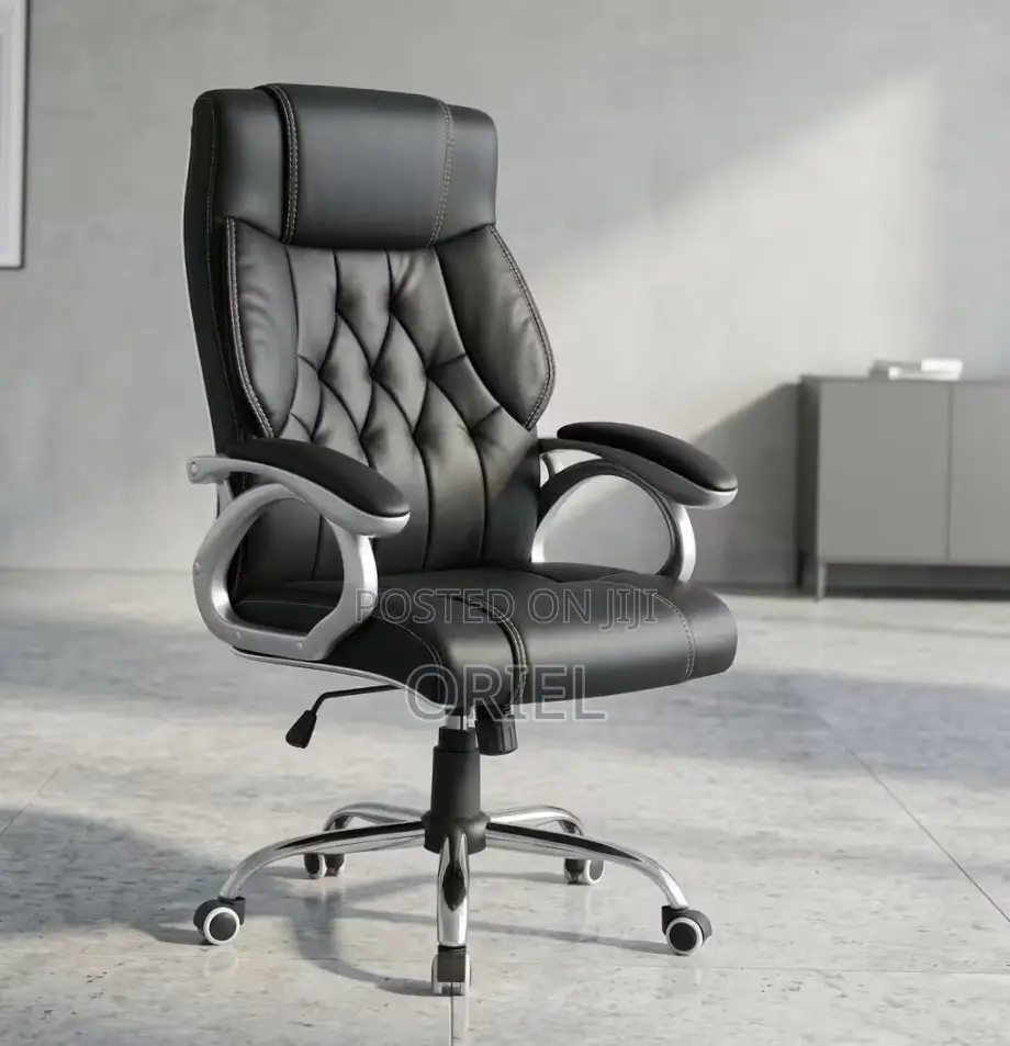 Office Chair : High-Quality Ergonomic Executive Leather Office Chair