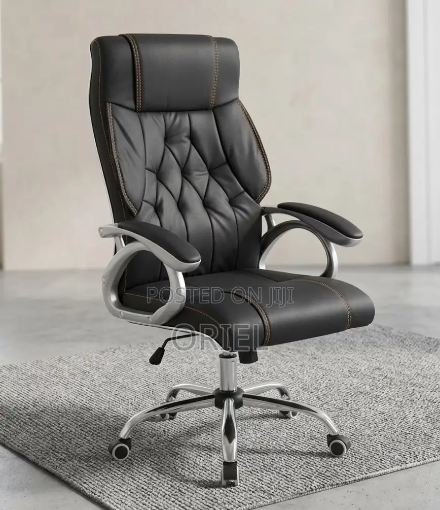 Office Chair : High-Quality Ergonomic Executive Leather Office Chair