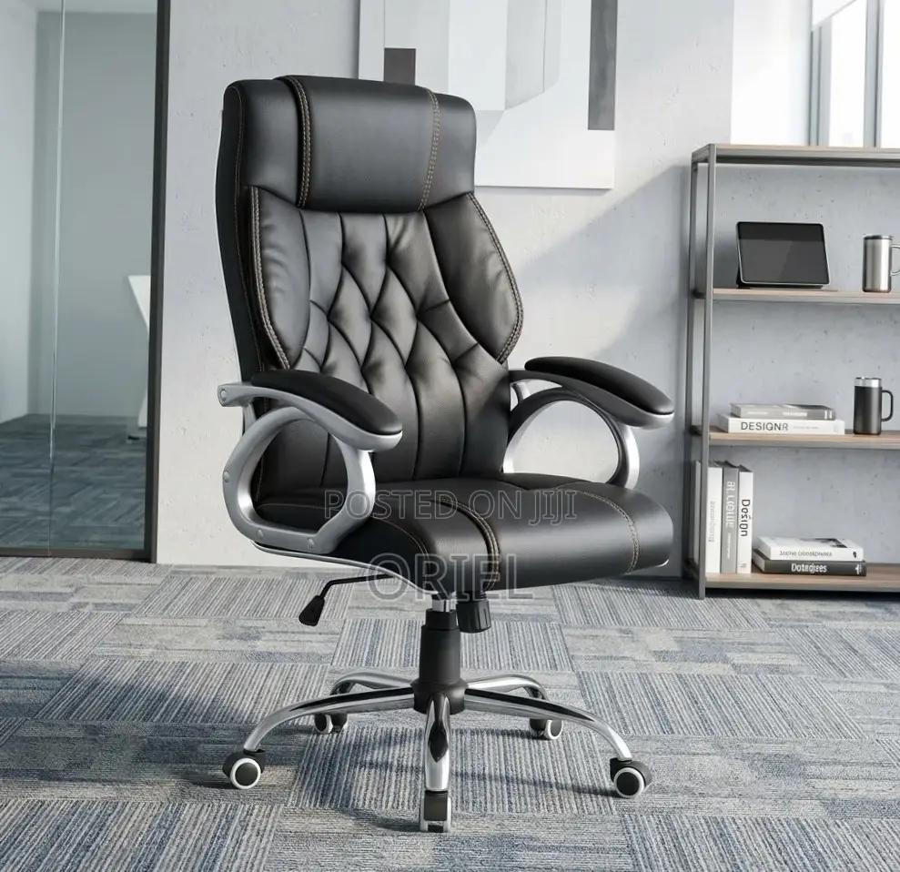 Office Chair : High-Quality Ergonomic Executive Leather Office Chair