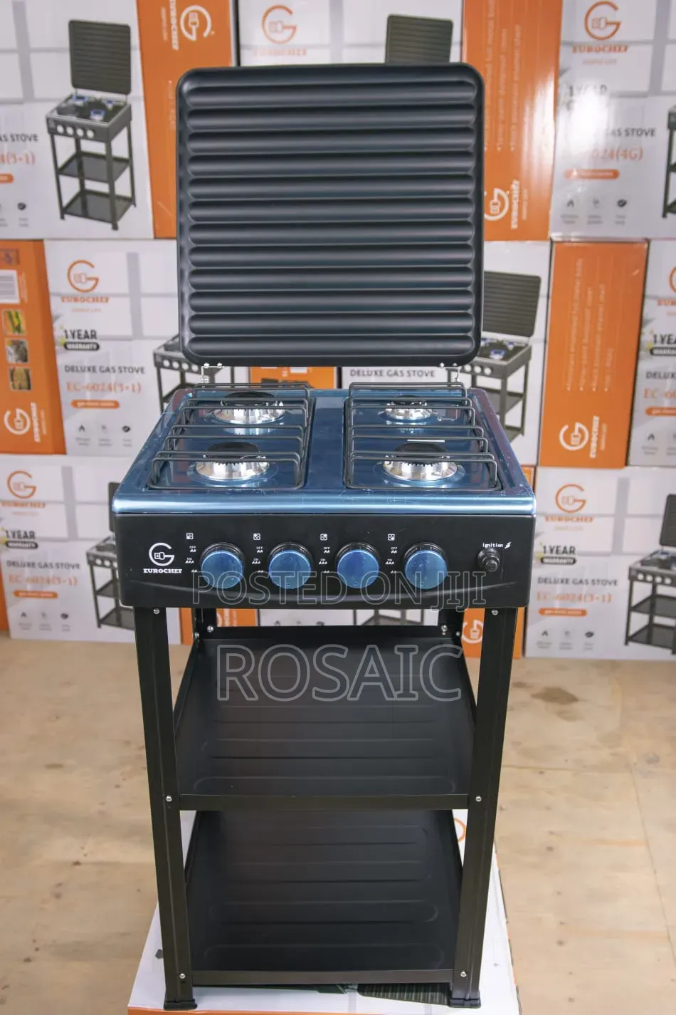 Eurochef EC-6024 4Gas With Shelves
