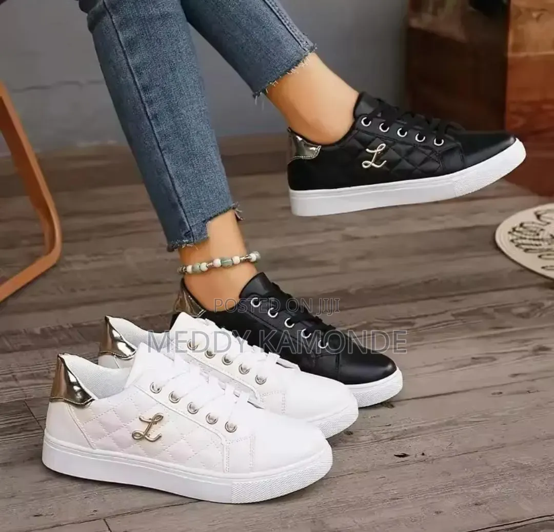 White Designer Sneakers