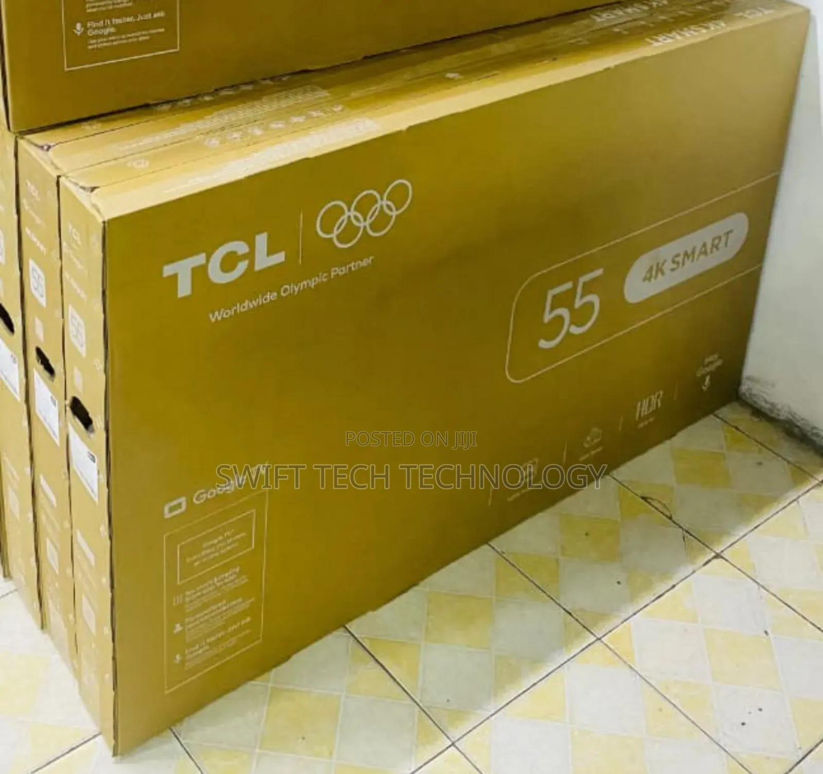 TCL 55 Inches V6d 4k HDR Google TV – 55v6d ( 2026 Model)