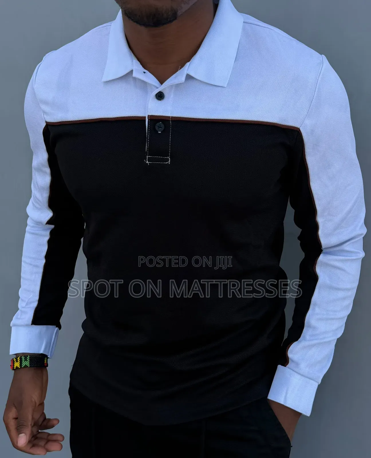 Noble Contrast Polo Casual Shirts. Sizes M-2xl. Nationwide Delivery.