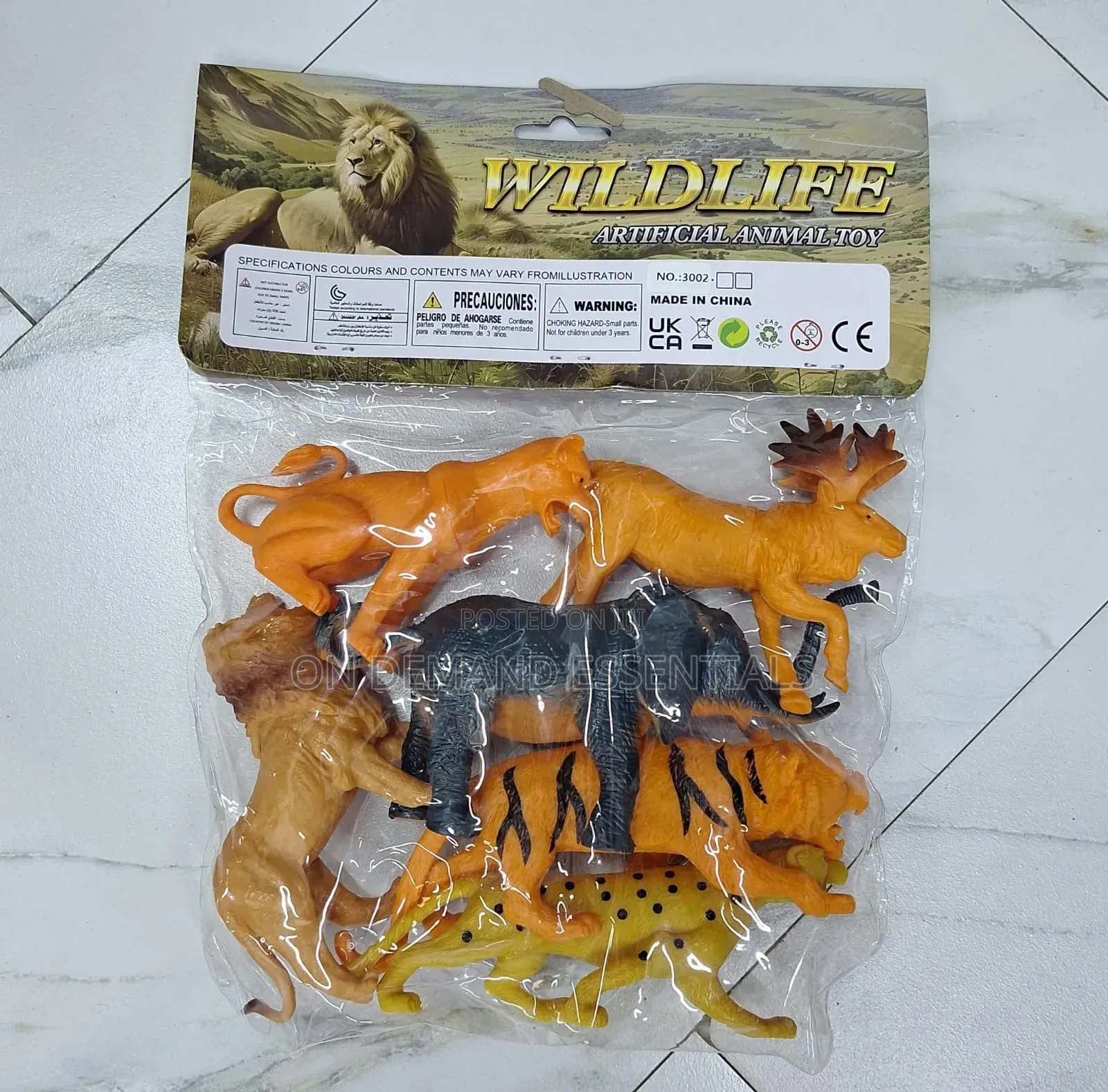 Wildlife & Farm Animal Toy Set Fun, Realistic Animal Figures