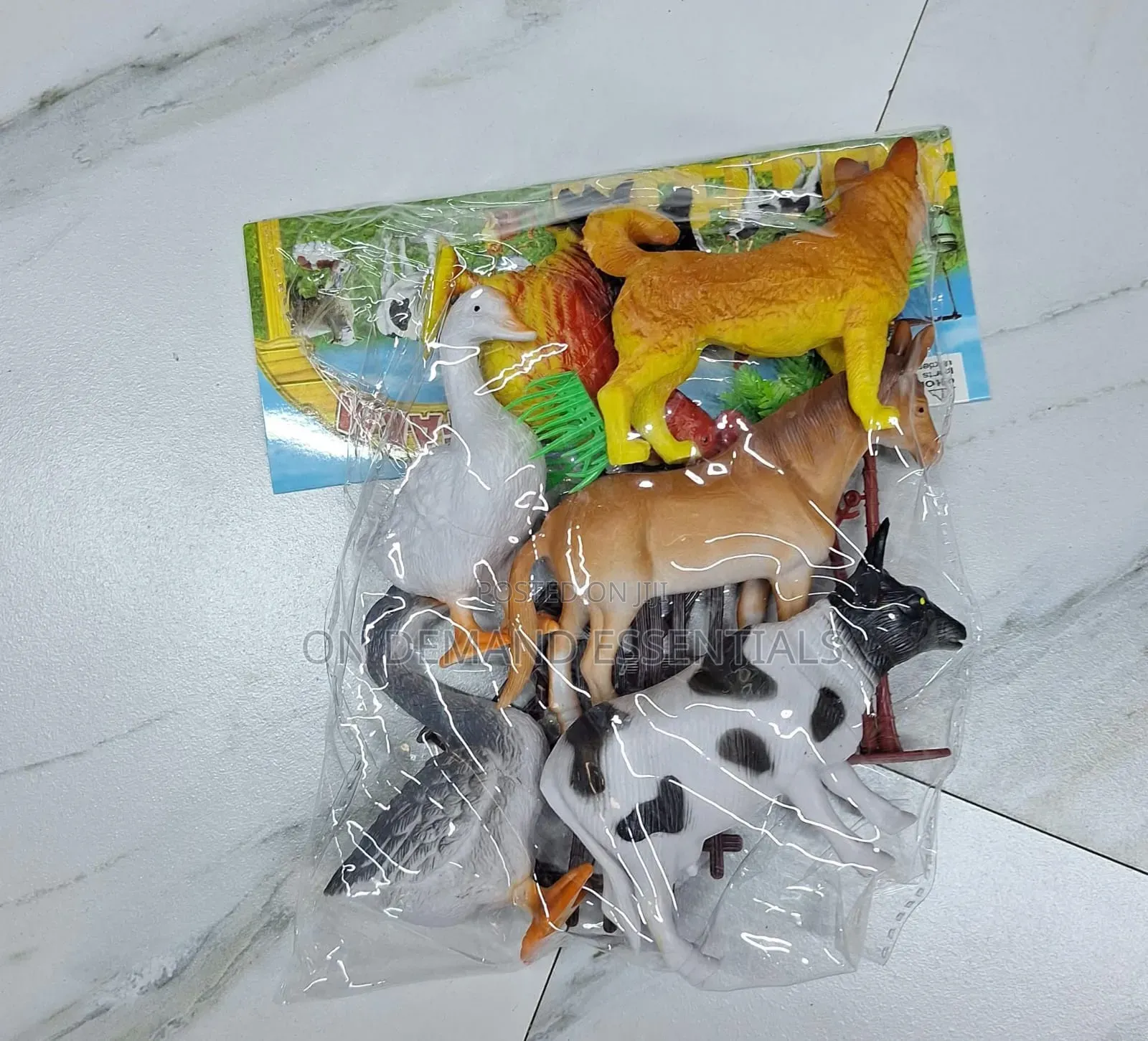 Wildlife & Farm Animal Toy Set Fun, Realistic Animal Figures