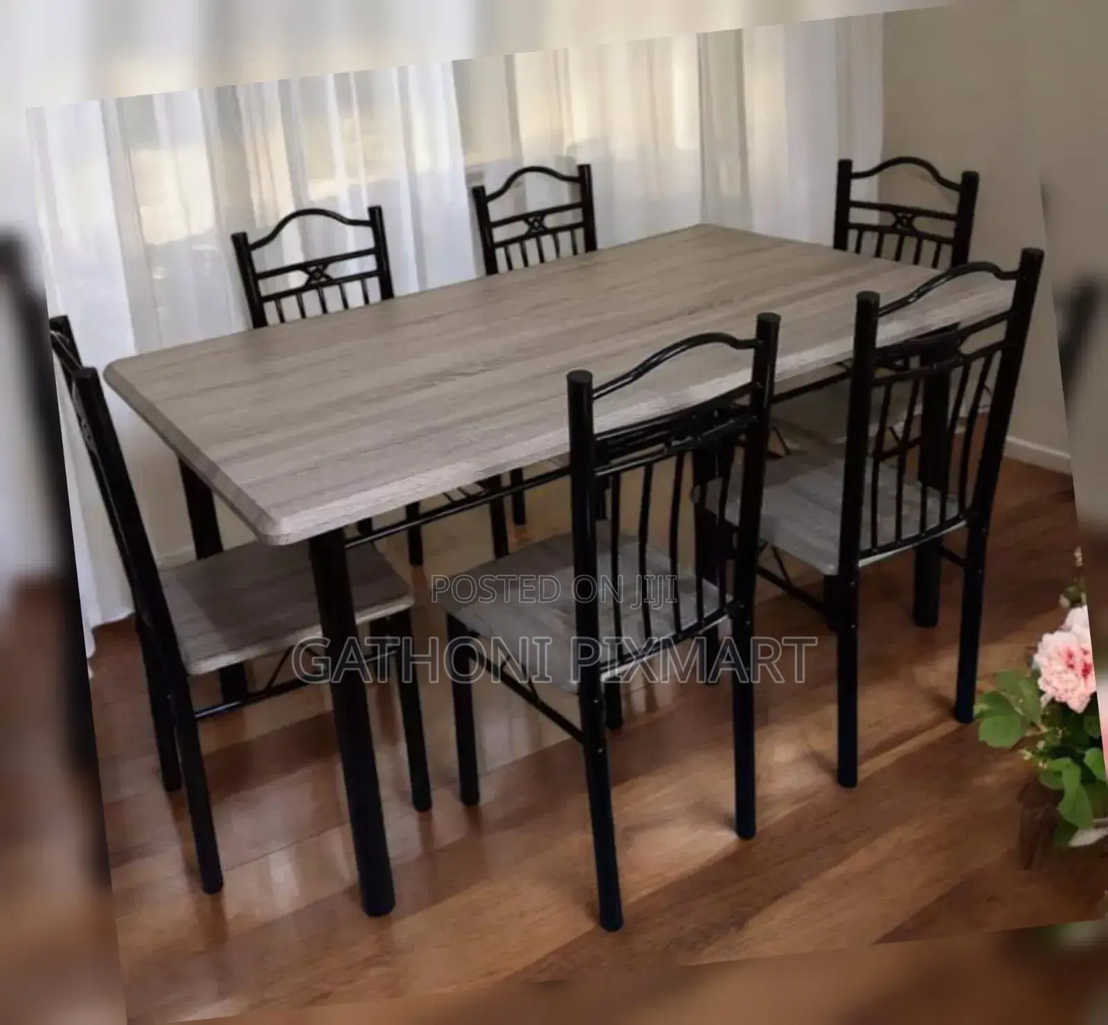 Elegant Executive 6-Seater Dining Table for Stylish Homes