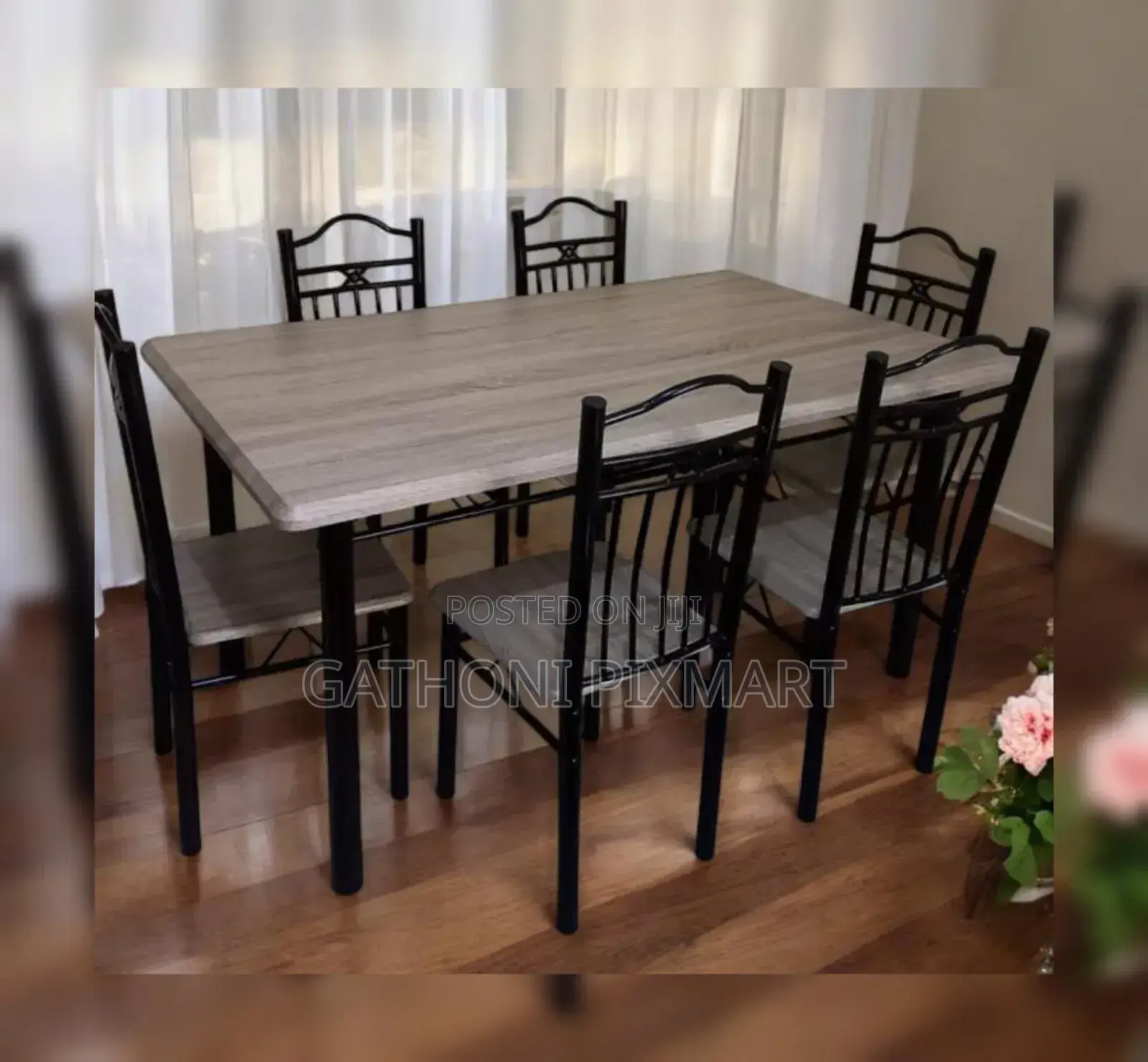 Elegant Executive 6-Seater Dining Table for Stylish Homes