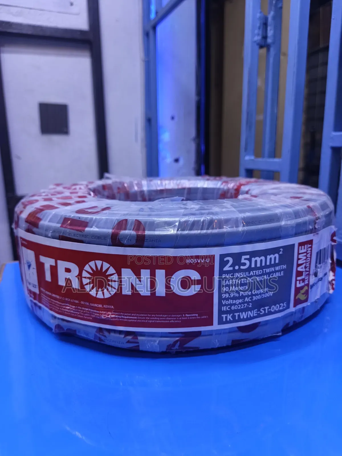 Tronic Twin With Earth 2.5mm Cable