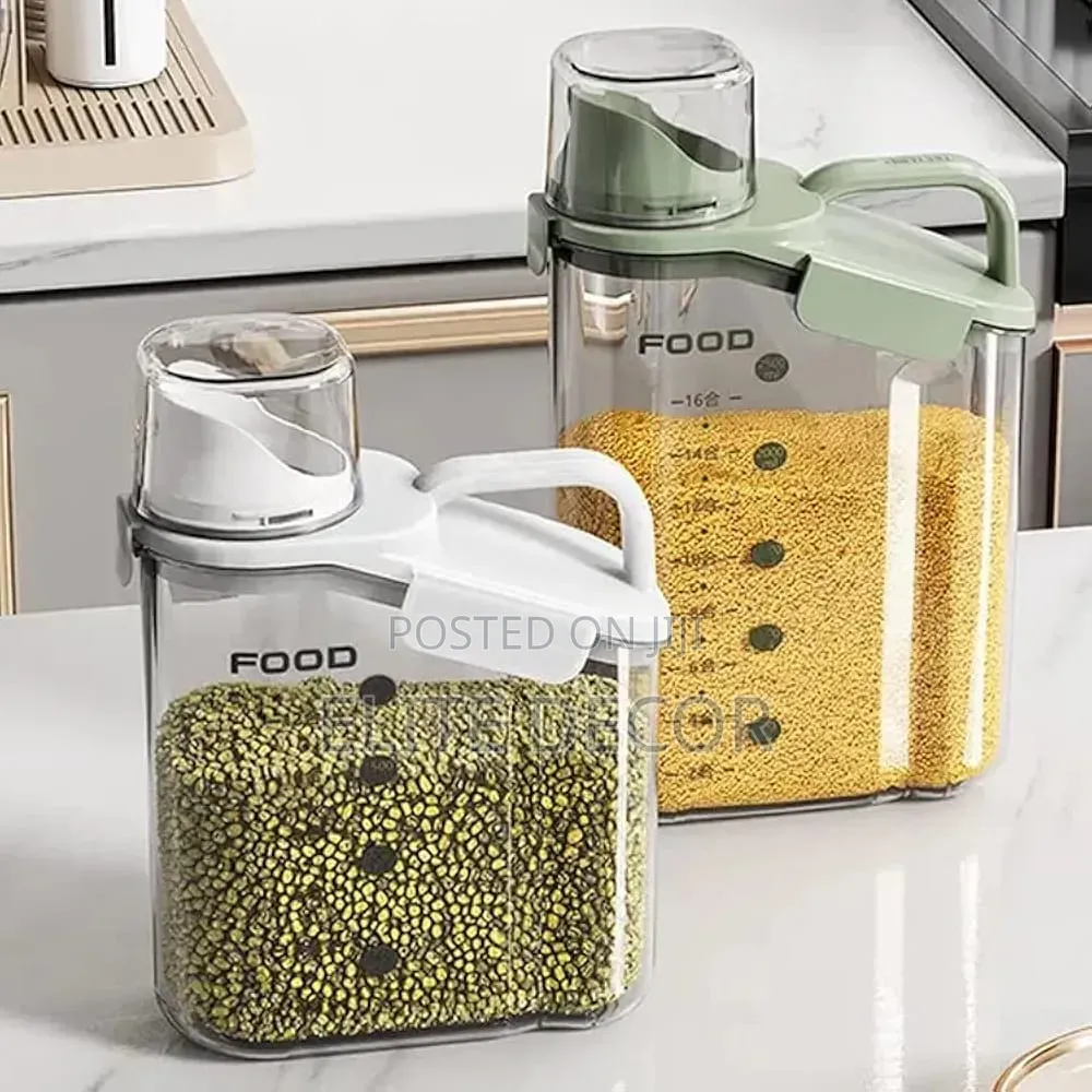 High-Quality Clear Airtight Multipurpose Food Container
