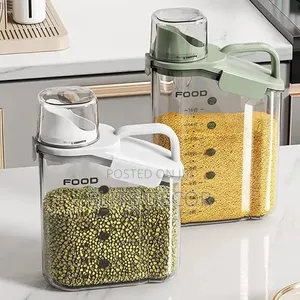High-Quality Clear Airtight Multipurpose Food Container