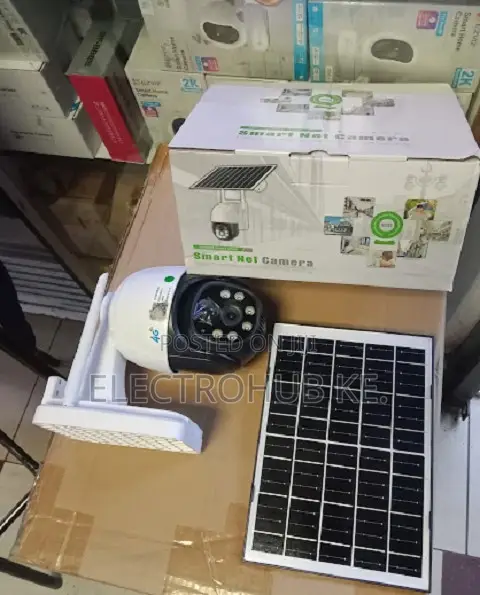 4g Simcard Solar Power CCTV Sxurveillance CCTV Camera Full Hd + Audio