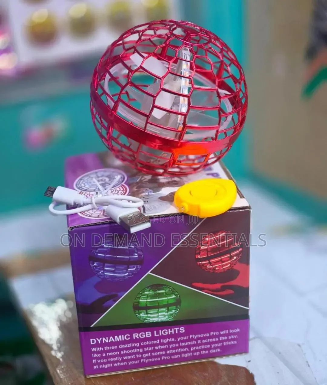 Flying Orb RGB Light Ball