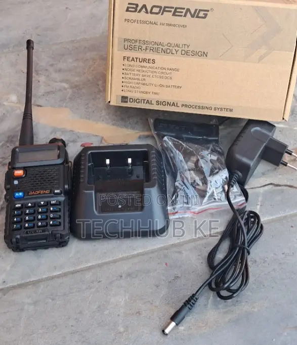 Professional UV-5R Radio Handheld Transceiver Flashlight With Battery