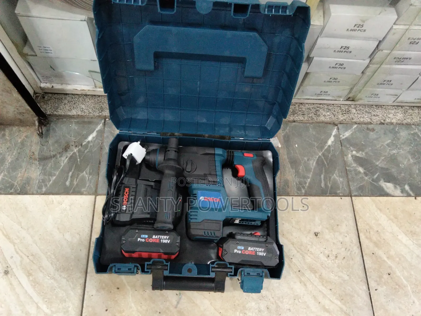 Cordless Bosch Rotary Hammer