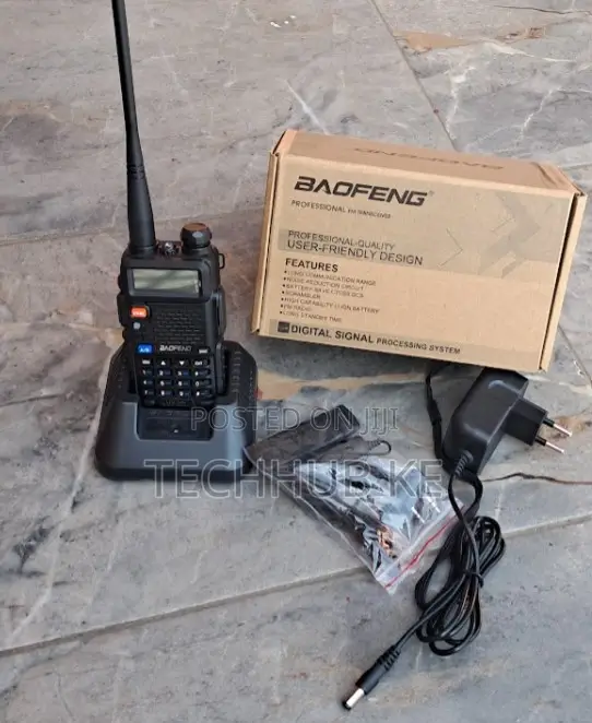 UV-5R Walkie Talkies Handheld Radio Rechargeable W/ Flashlight