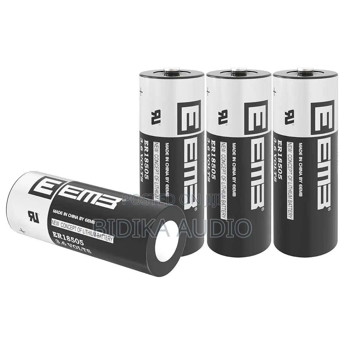 EEMB ER18505 3.6V Lithium Battery a Size Li-Socl2 4100mAh 4-Pack