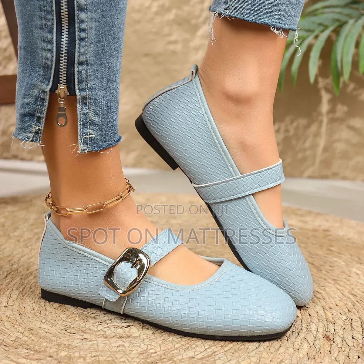 Mary Jane Ballerina Shoes for Ladies. Sizes 37-42. Delivery Available