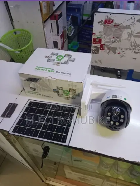 4g Sim Card Solar Single Lens Security Camera With Two-Way Audio
